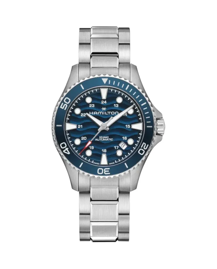 Hamilton Khaki Navy Scuba Auto Blue Dial Watch 40mm