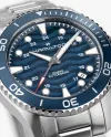 Montre Hamilton Khaki Navy Scuba à cadran bleu automatique 40 mm