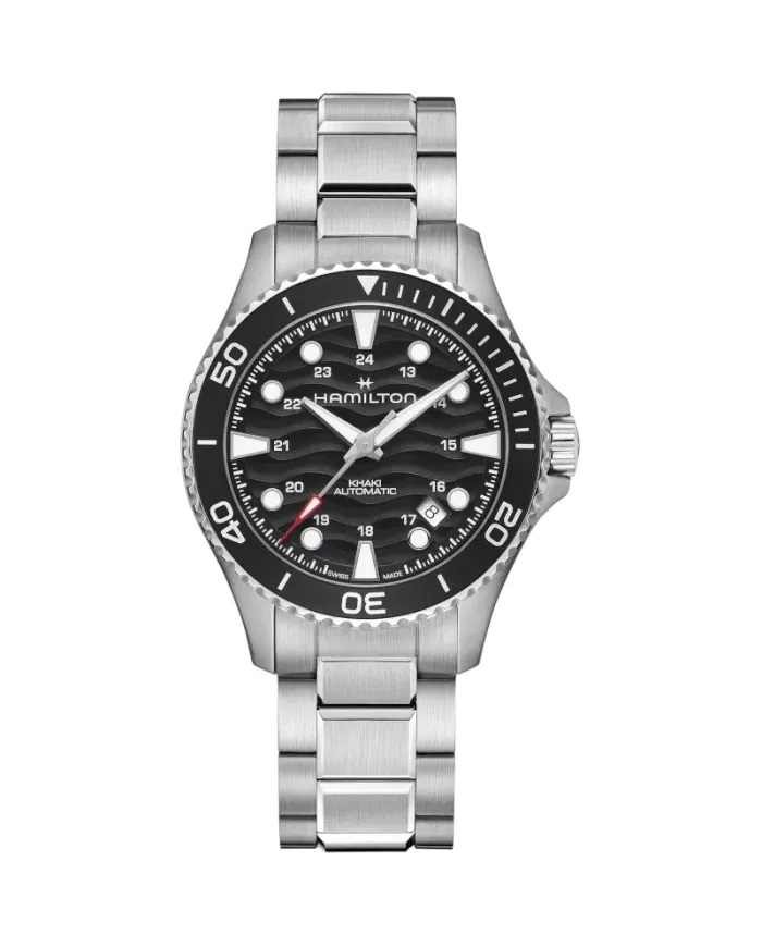 Hamilton Khaki Navy Scuba Auto Black Dial Watch 40mm