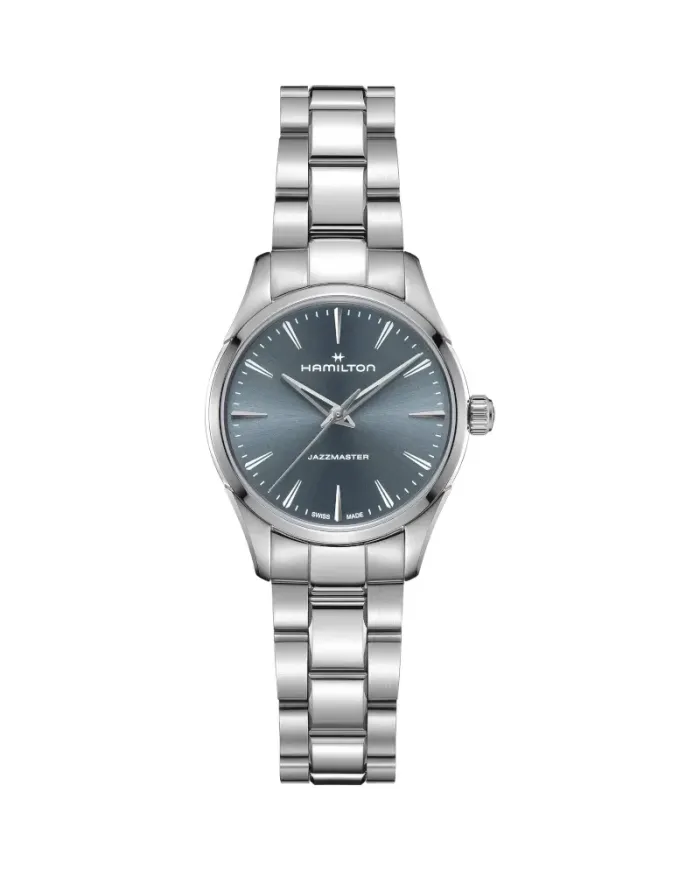 Montre Hamilton Jazzmaster Quartz à cadran bleu 32 mm
