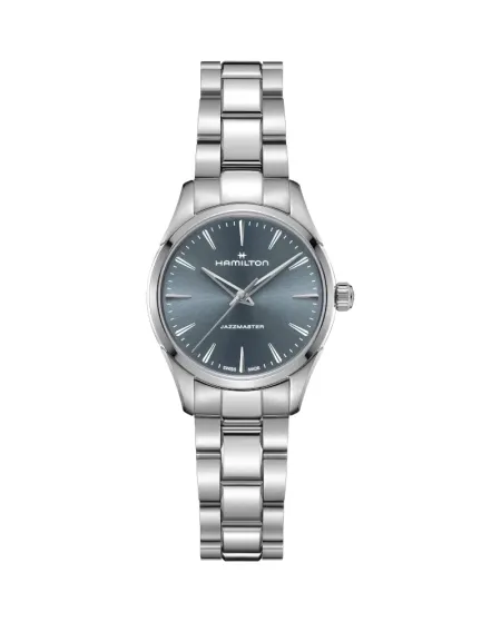 Hamilton Jazzmaster Quartz Watch with Blue Dial 32mm