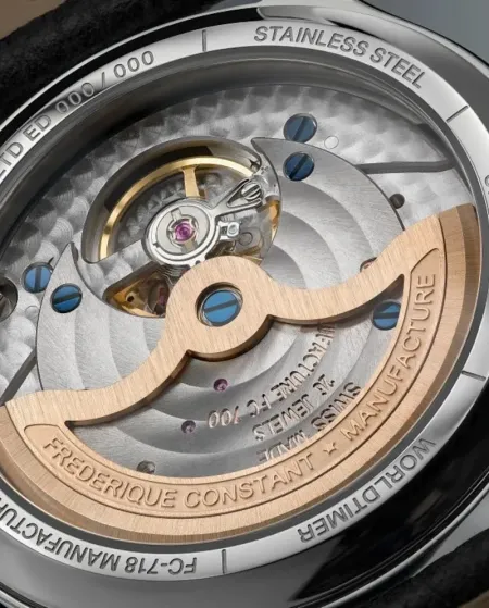 Montre de manufacture Frederique Constant Classic Worldtimer Angels Édition Limitée
