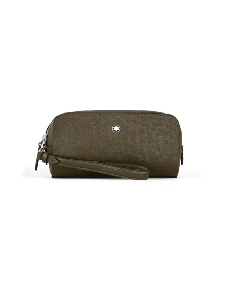 Montblanc Sartorial Small Toiletry Bag Khaki Green