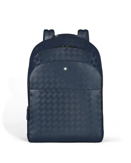 Zaino Grande Montblanc Extreme 3.0 in Pelle Blu Ink