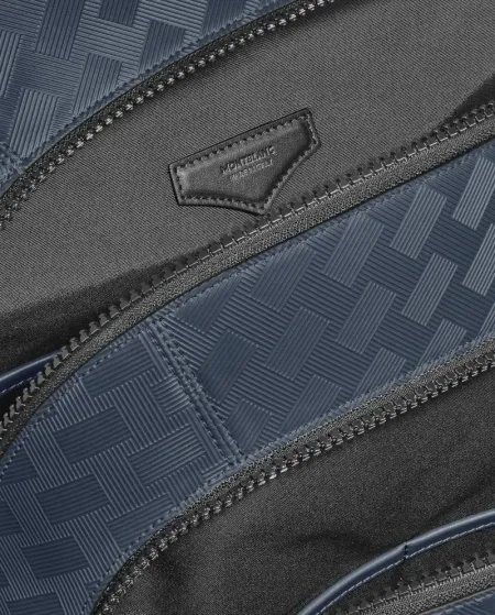 Montblanc Extreme 3.0 Large Leather Backpack in Ink Blue