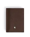 Montblanc Sartorial Mini Wallet 4 Compartments in Brown Leather