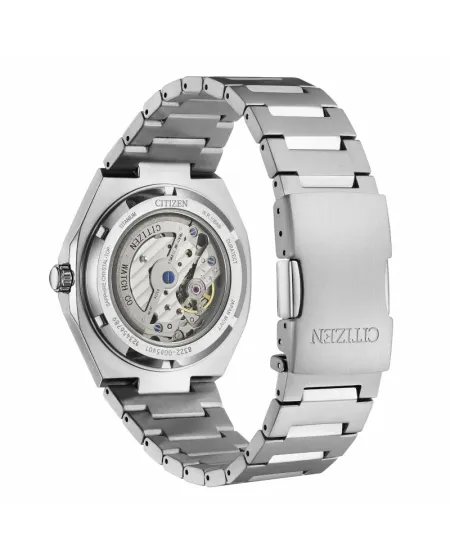 Orologio Citizen Automatico Zenshin 60 Super Titanio Quadrante Blu 40 mm