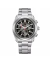 Cronografo Citizen Super Titanio Eco Drive Quadrante Nero 40 mm