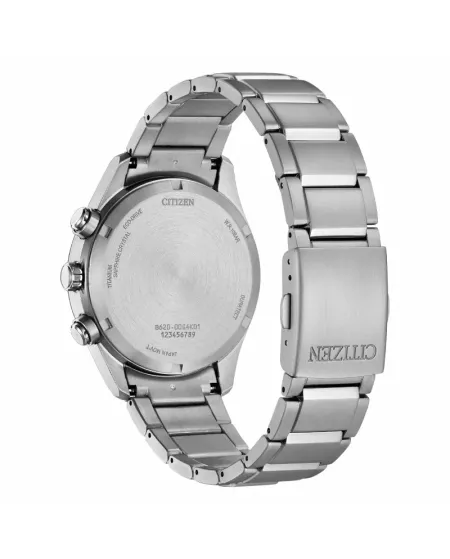 Cronografo Citizen Super Titanio 4750 Eco Drive Quadrante Verde 40 mm