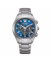 Cronografo Citizen Super Titanio 4750 Eco Drive Quadrante Blu 40 mm