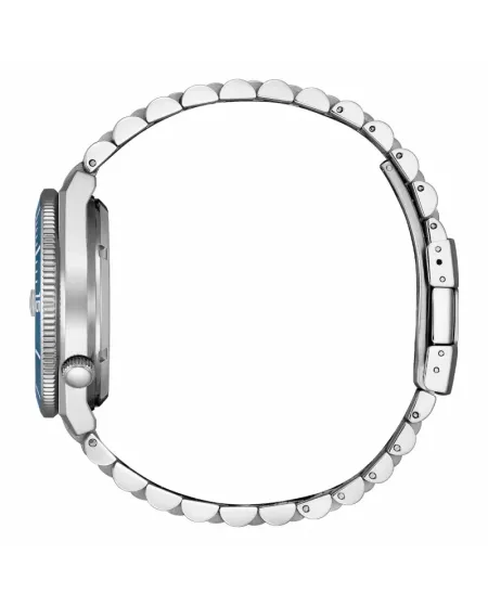 Orologio Citizen Tsuyosa Shore Quadrante Blu Cinturino Acciaio 40 mm