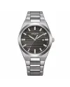 Vagary Timeless Watch Black Dial Steel Strap 38mm