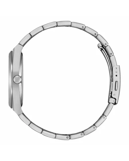 Montre Vagary Timeless, cadran blanc, bracelet en acier, 38 mm