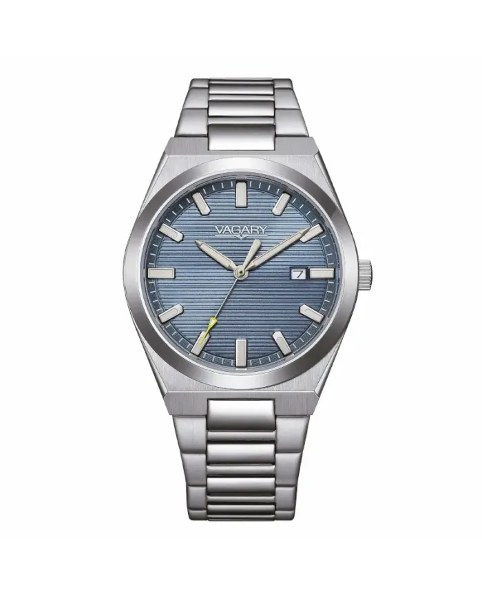 Orologio Vagary Timeless Quadrante Blu Chiaro Cinturino Acciaio 38 mm