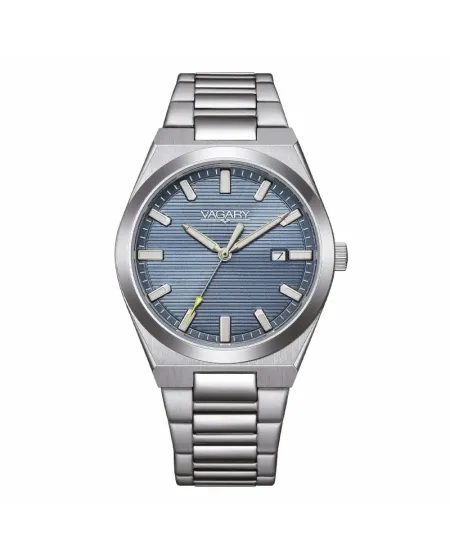 Orologio Vagary Timeless Quadrante Blu Chiaro Cinturino Acciaio 38 mm