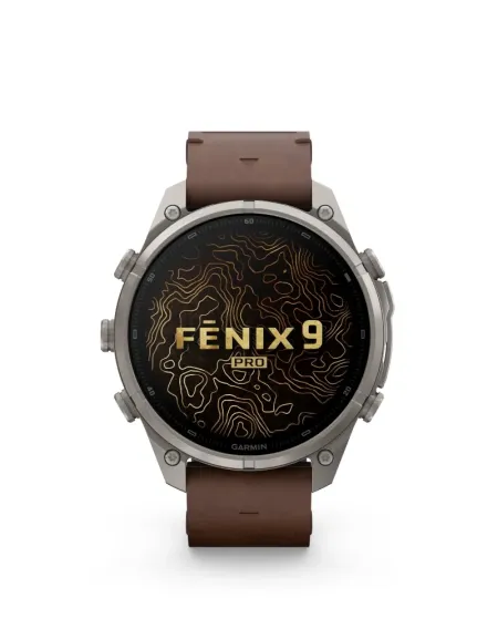 Smartwatch Garmin Fēnix 9 PRO 47 Amoled con Doppio Cinturino