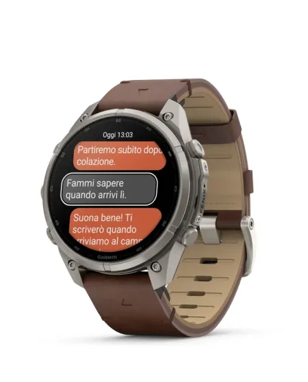 Smartwatch Garmin Fēnix 9 PRO 47 Amoled con Doppio Cinturino