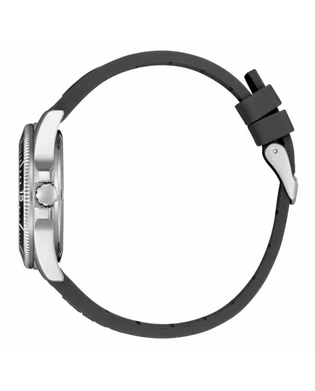 Vagary Aqua39 Watch Black Dial Silicone Strap 39mm