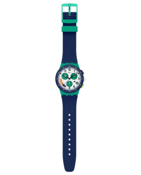 Swatch Essentials Time Flies Chronograph Watch