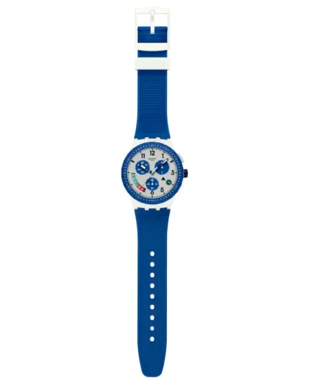 Swatch Essentials Time Flies Chronograph Watch