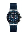 Orologio Cronografo Swatch Blue Grid