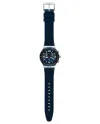 Montre chronographe Swatch Blue Grid