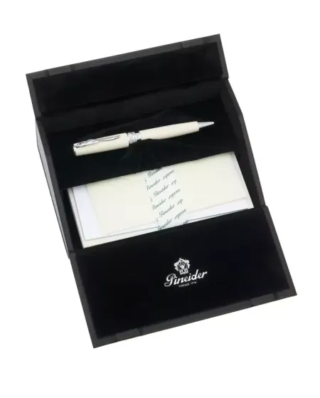 Penna Sfera Pineider Alba Classic con Trims in Palladium