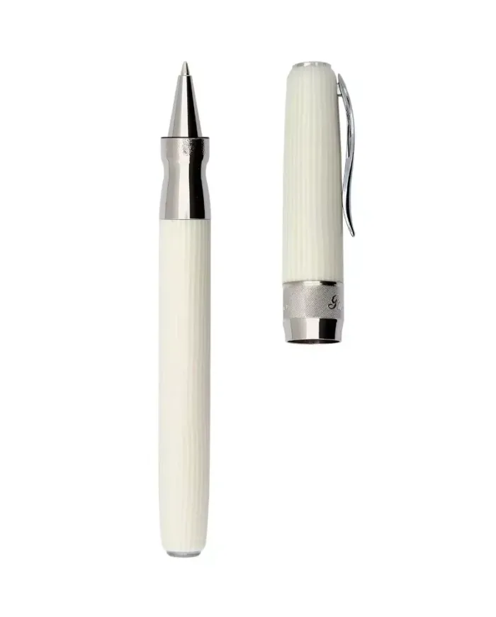 Penna Roller Pineider Alba Classic con Trims in Palladium
