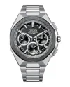 Cronografo Citizen Attesa Eco Drive in Super Titanio Satellite Wave 44 mm
