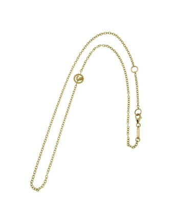 Chantecler Capri Rolò necklace in 9 carat yellow gold