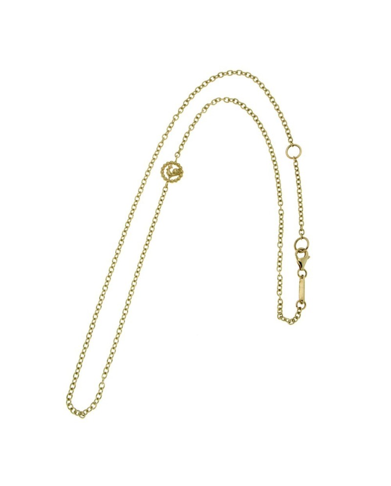 Collier Chantecler Capri Rolò en or jaune 9 carats