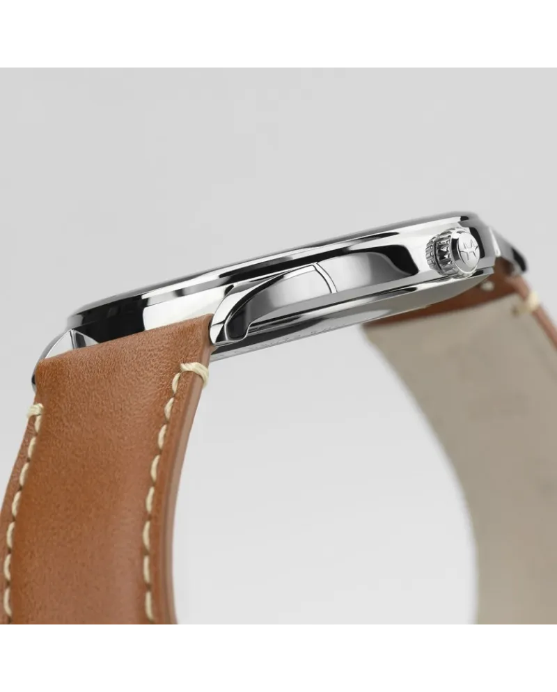 Orologio Hamilton Jazzmaster Thinline Auto con cinturino in Pelle |  Gioielleria Casella | Orologi automatici