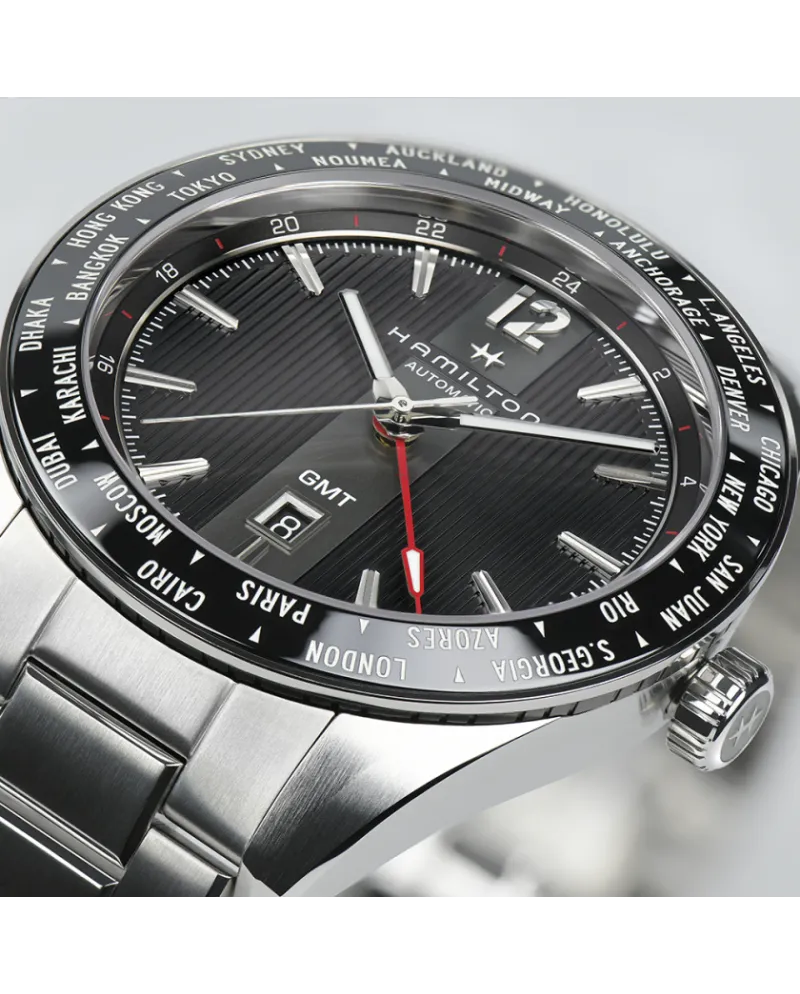 Orologio Hamilton Broadway GMT limited Edition | Gioielleria Casella |  Orologi automatici