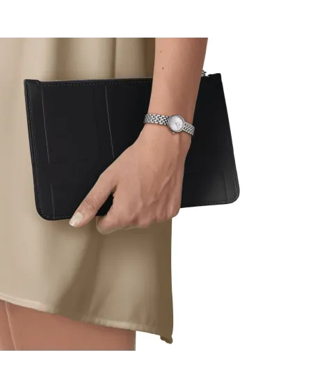 Montre Tissot Lovely avec cadran argenté