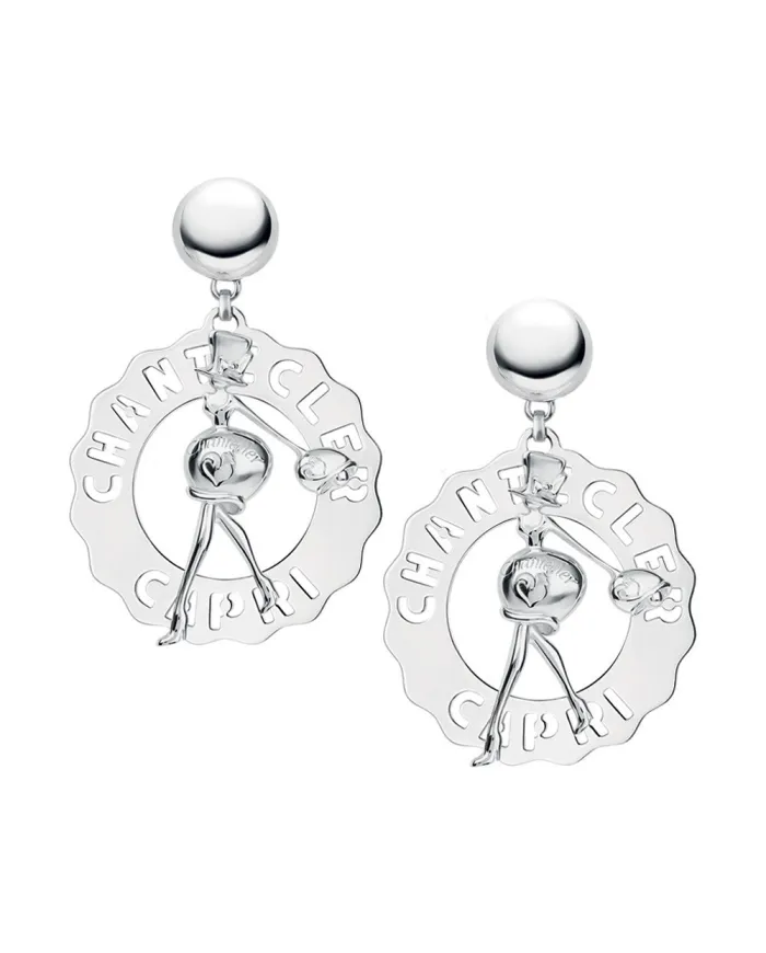 Mono Orecchino Chantecler Capri Clochette in Argento con Madame
