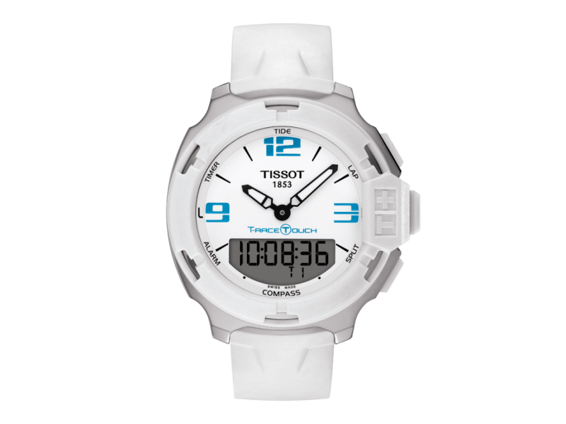 Tissot orologio uomo T-Race Touch Steel bianco
