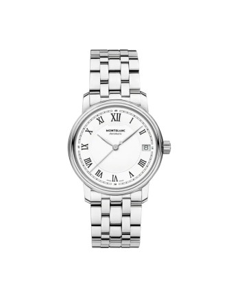 Montblanc Tradition Automatic Date Watch with Steel Bracelet