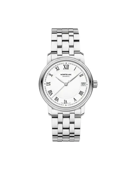 Montre Montblanc Tradition Automatique Date avec bracelet en acier