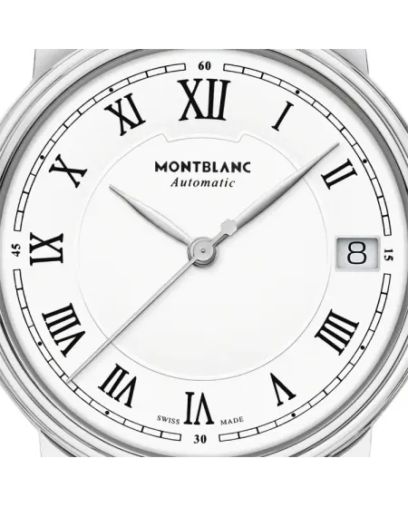 Orologio Montblanc Tradition Automatic Date con Braciale in Acciaio