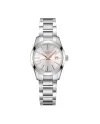 Montre Longines Conquest Classic pour femme, cadran argenté et bracelet en acier