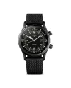 La montre Longines Legend Diver PVD noir avec bracelet en caoutchouc