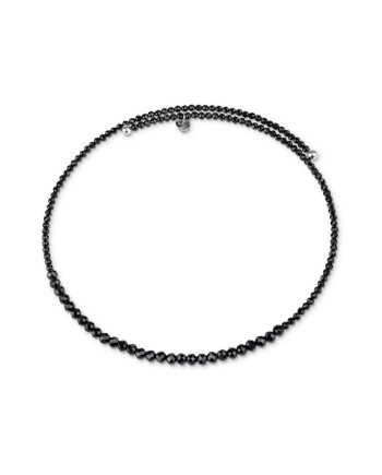 Collana Chocker Chantecler Et Voilà in Spinello Nero e Argento