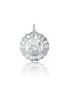 Chantecler Et Voilà Large Square Pendant in Silver