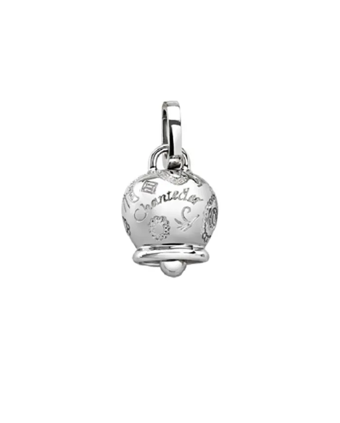 Chantecler Campanelle Medium Pendant in White Gold