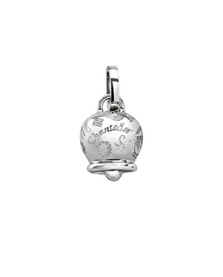 Pendentif Chantecler Campanelle moyen en or blanc
