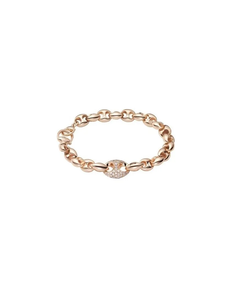 Bracelet Gucci Marina à maillons en or rose et diamants