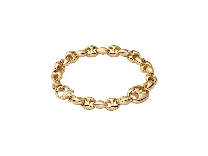 Bracciale Gucci Marina Chain in Oro Giallo con Morsetto