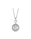 Collier Gucci Icon Twirl en or blanc avec pendentif en or et diamants