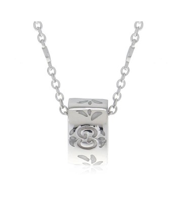 Collier pendentif Gucci Icon Blooms en or blanc