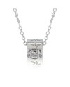 Collana Gucci Icon Blooms In Oro Bianco con Pendente